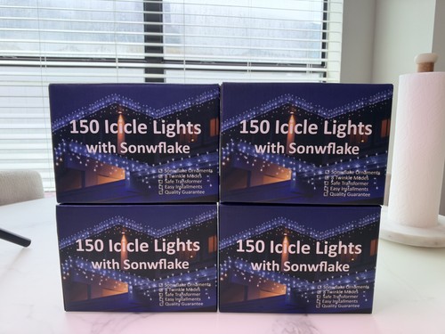 150 icicle lights with - icicle,